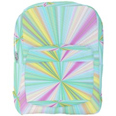 Background Burst Abstract Color Full Print Backpack