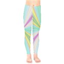 Background Burst Abstract Color Kids  Legging View1