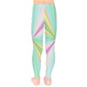 Background Burst Abstract Color Kids  Legging View2