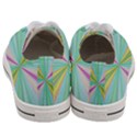 Background Burst Abstract Color Women s Low Top Canvas Sneakers View4