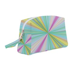 Background Burst Abstract Color Wristlet Pouch Bag (medium) by HermanTelo