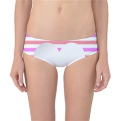 Love Heart Valentine S Day Classic Bikini Bottoms by HermanTelo