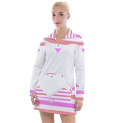 Love Heart Valentine S Day Women s Long Sleeve Casual Dress by HermanTelo