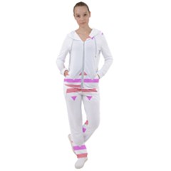 Love Heart Valentine S Day Women s Tracksuit by HermanTelo