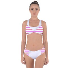 Love Heart Valentine S Day Criss Cross Bikini Set by HermanTelo