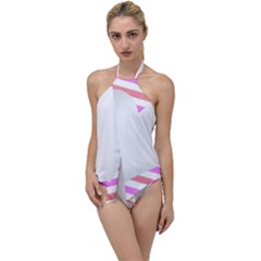 Love Heart Valentine S Day Go With The Flow One Piece Swimsuit