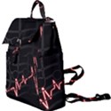 Music Wallpaper Heartbeat Melody Buckle Everyday Backpack View1