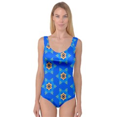 Pattern Backgrounds Blue Star Princess Tank Leotard 