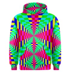 Maze Rainbow Vortex Men s Pullover Hoodie by HermanTelo