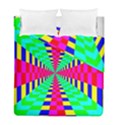 Maze Rainbow Vortex Duvet Cover Double Side (Full/ Double Size) View2