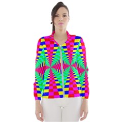 Maze Rainbow Vortex Women s Windbreaker