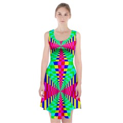 Maze Rainbow Vortex Racerback Midi Dress