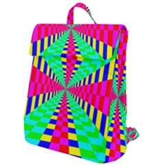 Maze Rainbow Vortex Flap Top Backpack