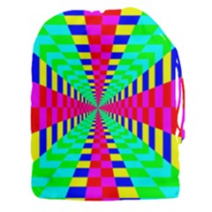 Maze Rainbow Vortex Drawstring Pouch (xxxl)