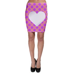 Love Heart Valentine Bodycon Skirt