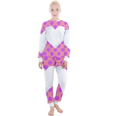 Love Heart Valentine Women s Lounge Set