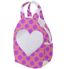 Love Heart Valentine Travel Backpacks by HermanTelo