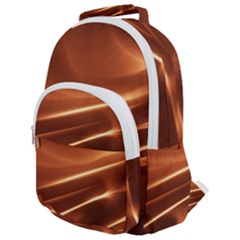 Light Rays Aurora Rounded Multi Pocket Backpack by HermanTelo