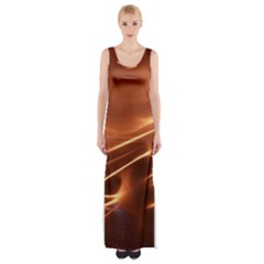 Light Rays Aurora Maxi Thigh Split Dress