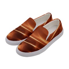 Light Rays Aurora Women s Canvas Slip Ons by HermanTelo