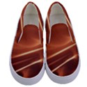 Light Rays Aurora Kids  Canvas Slip Ons View1