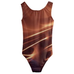 Light Rays Aurora Kids  Cut-out Back One Piece Swimsuit