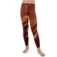 Light Rays Aurora Kids  Lightweight Velour Leggings by HermanTelo