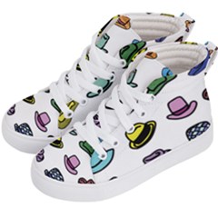 Hat Dress Elegance Kids  Hi-top Skate Sneakers