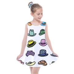 Hat Dress Elegance Kids  Summer Dress