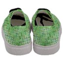 Green Pattern Curved Puzzle Men s Classic Low Top Sneakers View4