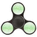 Green Pattern Curved Puzzle Finger Spinner View1