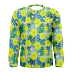 Narcissus Yellow Flowers Winter Men s Long Sleeve Tee