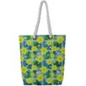 Narcissus Yellow Flowers Winter Full Print Rope Handle Tote (Small) View1