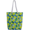 Narcissus Yellow Flowers Winter Full Print Rope Handle Tote (Small) View2