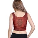 Elegant Decorative Celtic Knot Crop Top View3