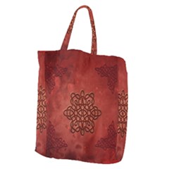 Elegant Decorative Celtic Knot Giant Grocery Tote by FantasyWorld7