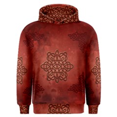 Elegant Decorative Celtic Knot Men s Overhead Hoodie by FantasyWorld7