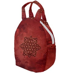 Elegant Decorative Celtic Knot Travel Backpacks by FantasyWorld7