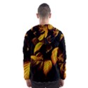 Nature Yellow Plant Leaves Men s Hooded Windbreaker View2