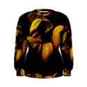 Nature Yellow Plant Leaves Women s Sweatshirt View1