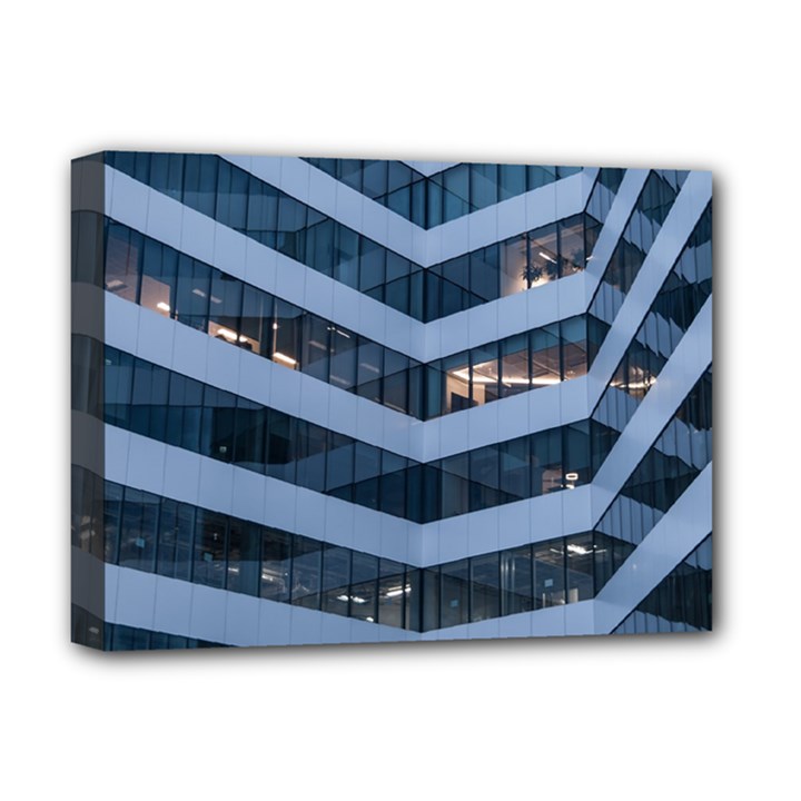 Architectural Design Architecture Building Business Deluxe Canvas 16  x 12  (Stretched) 