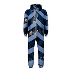 Architectural Design Architecture Building Business Hooded Jumpsuit (Kids)