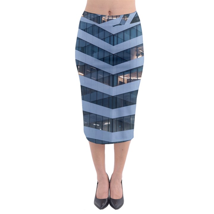 Architectural Design Architecture Building Business Midi Pencil Skirt