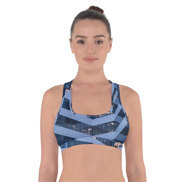 Architectural Design Architecture Building Business Cross Back Sports Bra