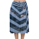 Architectural Design Architecture Building Business Velvet Flared Midi Skirt View1