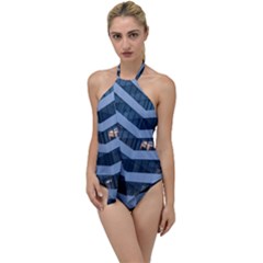 Architectural Design Architecture Building Business Go with the Flow One Piece Swimsuit