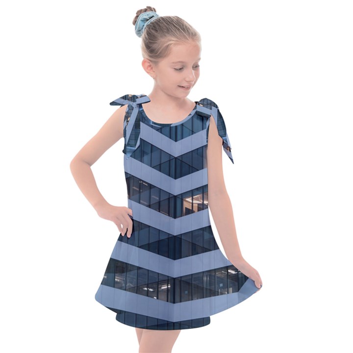 Architectural Design Architecture Building Business Kids  Tie Up Tunic Dress