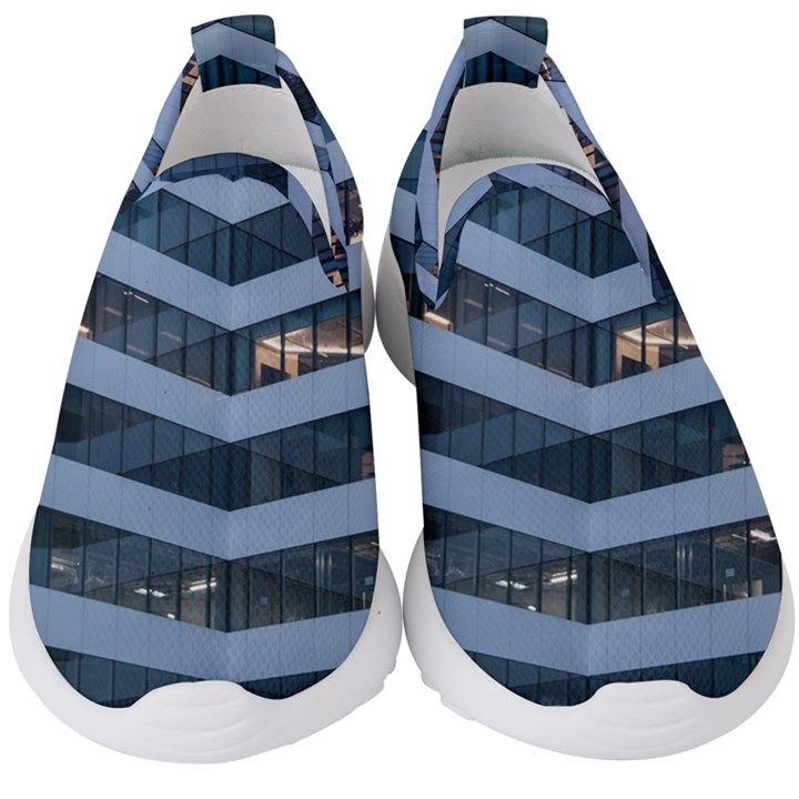 Architectural Design Architecture Building Business Kids  Slip On Sneakers