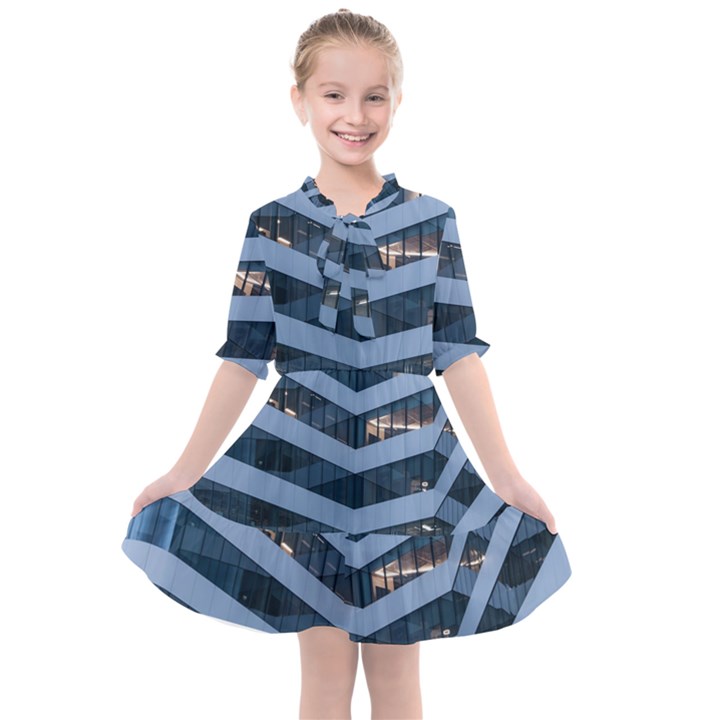 Architectural Design Architecture Building Business Kids  All Frills Chiffon Dress