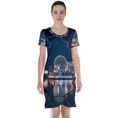 Silver Dome Short Sleeve Nightdress